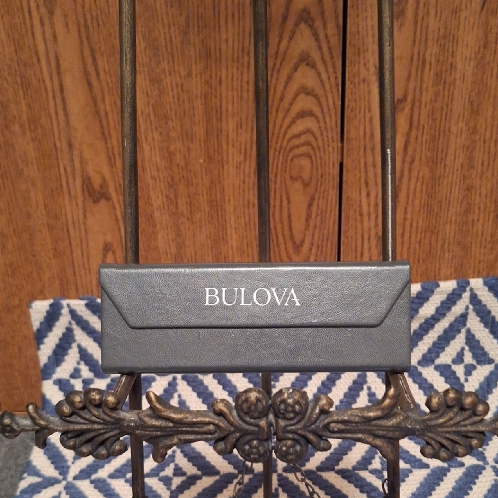 Bulova Black Decorative Box